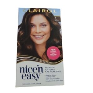 Clairol Nice'n Easy Hair Color - Dark Brown #4